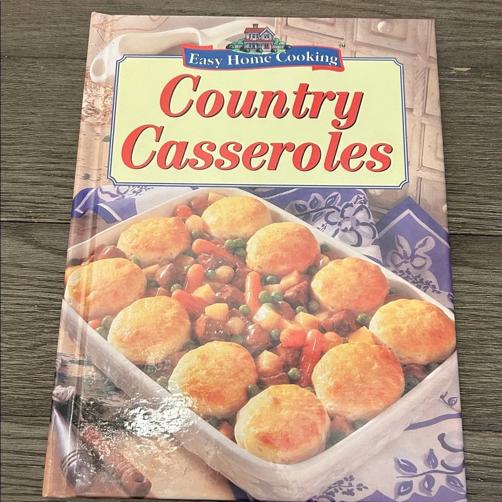 Cookbooks two casserole recipes and walmart associates Home Cooking 3 EUC